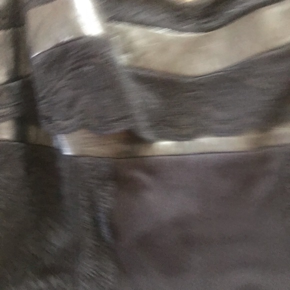 Darnier body con dress with leather and lace sz 4 as new - Picture 4 of 7